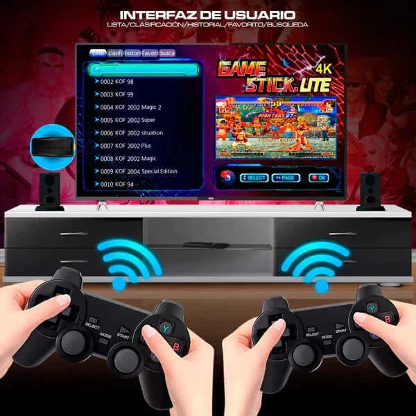 Video Juegos Retro Stick Consola (10.000 Juegos y 9 Emuladores)