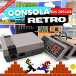 Mini Consola Retro Gamer (620 juegos clásicos)