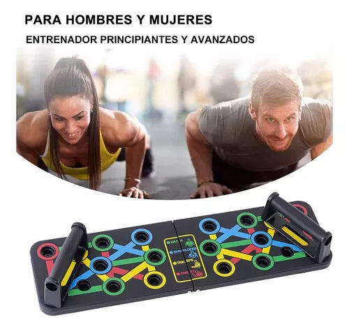 Tabla Push Up Flexiones y Ejercicios