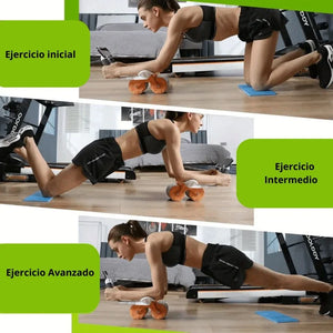 Rodillo Para Abdominales Con Soporte