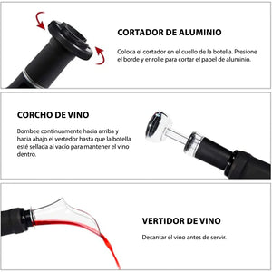 Destapador Sacacorchos Eléctrico