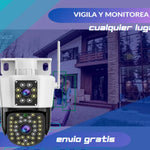 Cámara de seguridad doble lente Full HD - Control desde el Móvil